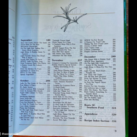 ▪️VTG▪️1990 & 1991 SOUTHERN LIVING Hardcover Annual Recipe Books - Picture 6 of 11
